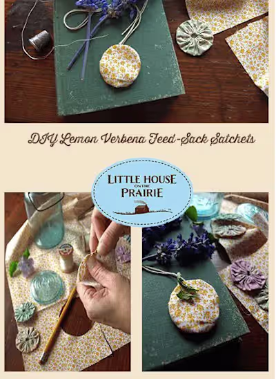 Little House On The Prairie: DIY Lemon Verbena 