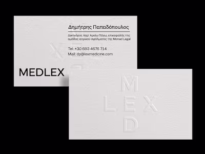 MEDLEX / Visual Identity