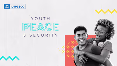UNESCO Youth, Peace & Security - Visual Identity on Behance