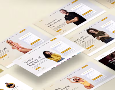 GOALS | Surgery Website Design Medicare on Behance