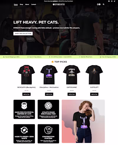 Migrated from Shopify to Wordpress WooCommerce, created the ...