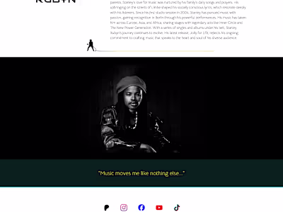 Famous Musician Portfolio