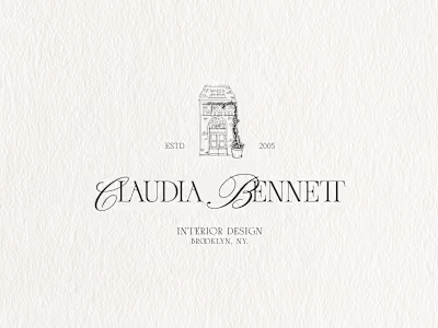 Claudia Bennett Interior Design l Brand Identity Design