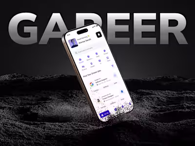 Gareer - Job Finder App UI Kit