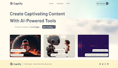 AI Content Creation Platform