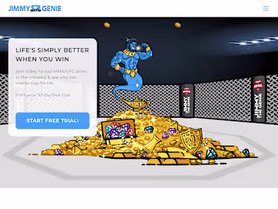 JimmyTheGenie - UFC/MMA Fight Prediction Platform