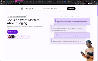 AI Studybud