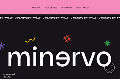 Web Design for minervo