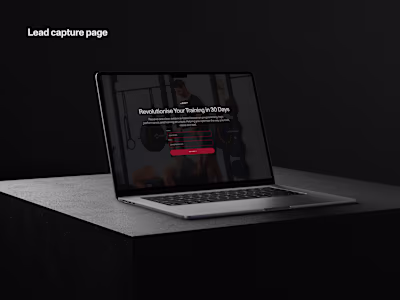 Building a 3-step funnel for an accredited Sports Scientist ...