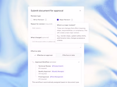 Workflow modal redesign (B2B SaaS)