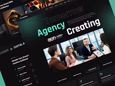 Creative Agency Landing Page