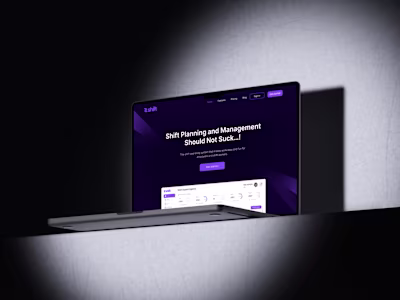 Zshift – End-to-End Product Design for a Shift Automation