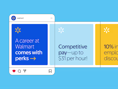 Walmart | Hiring Social Campaign