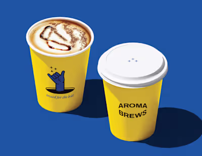 AROMA BREWS | BRAND IDENTITY DESIGN