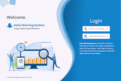 Early Warning System – Project Reporting Dashboard