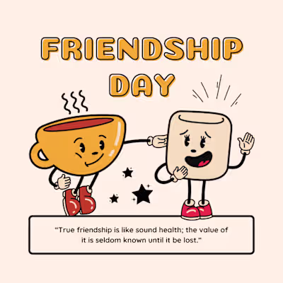 Poster Design for Friendship Day
