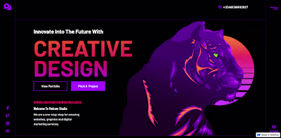 Designed and built a Webflow portfolio website for a creativ...