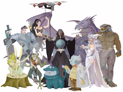 Wishleet- Fantasy character design | Mysite