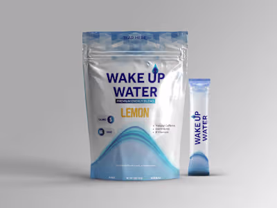 Wake Up Water Pouch