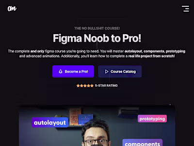 Figma Noob to Pro | Become a Figma Pro