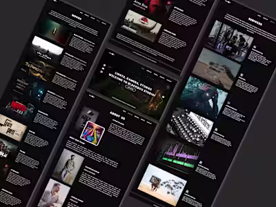 Blackbox UI Design