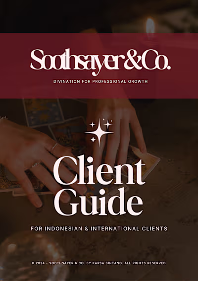 Soothsayer & Co. Client Guide :: Behance