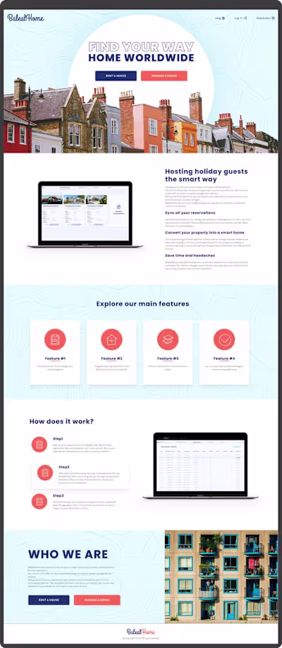 Balealhouse Direct Rental Platform Development