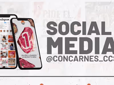 Con Carnes | Social Media Design