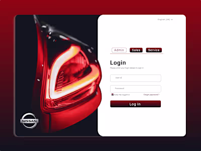 Login Page 