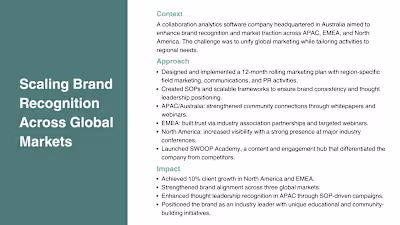 Driving Market Expansion Across EMEA, APAC and North America