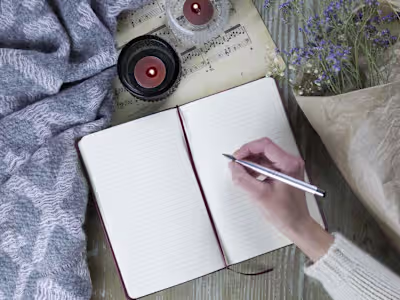 Start journaling and free your mind:
