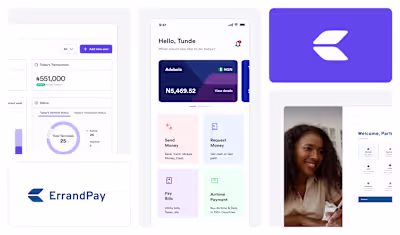 Product Design for Fintech — ErrandPay