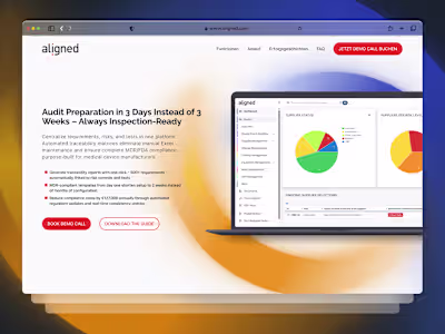 SaaS Landing Page & B2B Funnel Design