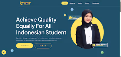 Academic Web Platform Revitalization & Internal Workflow System