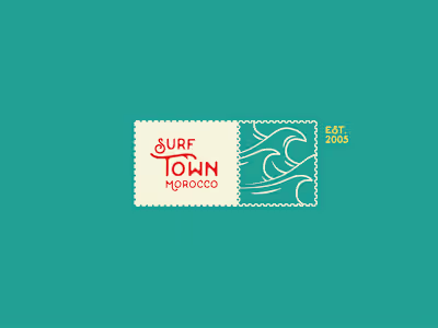 Surf Town Morocco - Visual Brand Identity