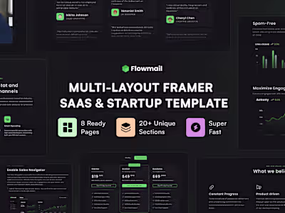 Flowmail — SaaS & Startup Website