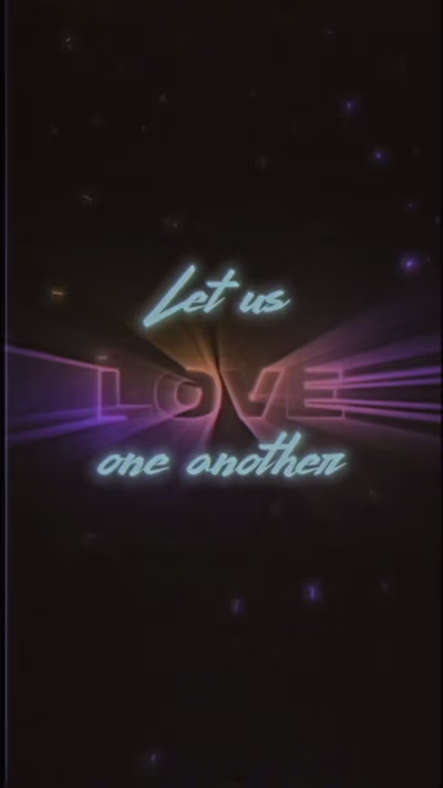 Retro Light Shine Text Effect