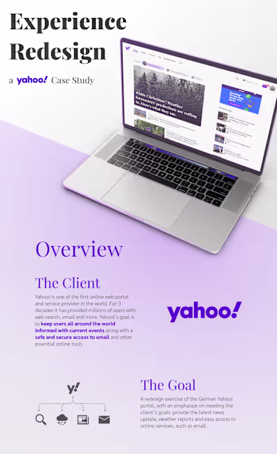 Yahoo! Homepage Redesign