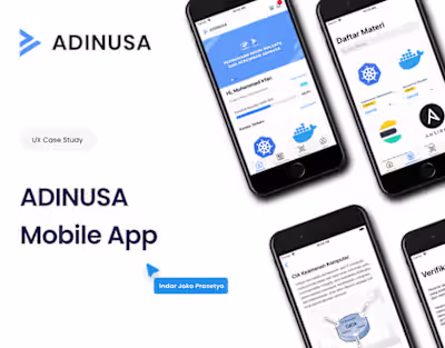 ADINUSA Mobile App UX Case Study