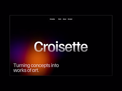 Croisette — Framer Original Agency Template