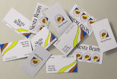 Siesta Beans ☕️ Brand Identity Design