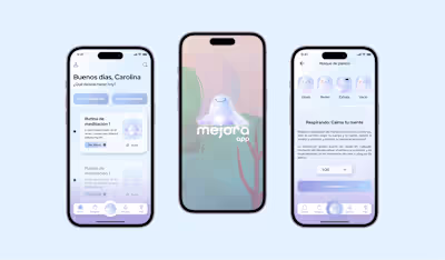 Mejora App Design & Branding