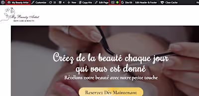 On-Page & Technical SEO Report For mybeautyartists.com