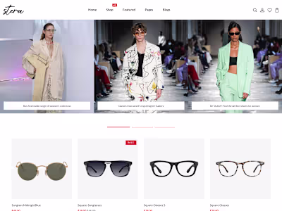 Shopify Sunglasses Store
