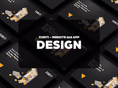 Xuriti - Website, App Design