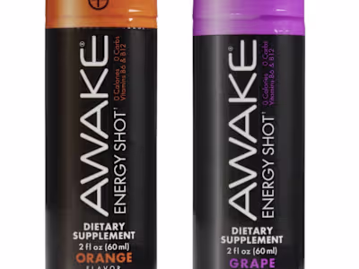 Awake Energy Shot Package Design