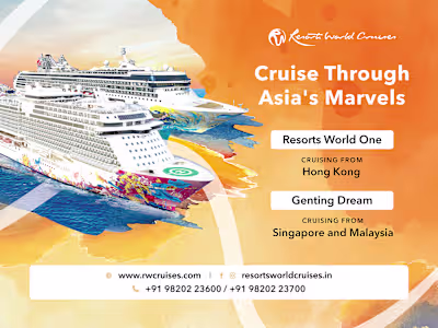 Resorts World Cruise Billboard Design | Behance