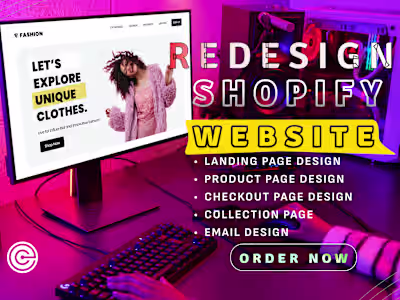 Converting Shopify Dropshipping Website Design