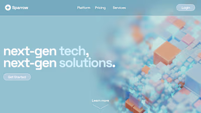 Today's quick hero section design, what do you think?