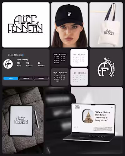 Just wrapped up a personal brand identity project inspired b...